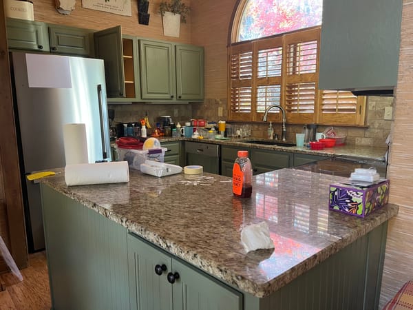 The Kitchen Floor Needs Mopping